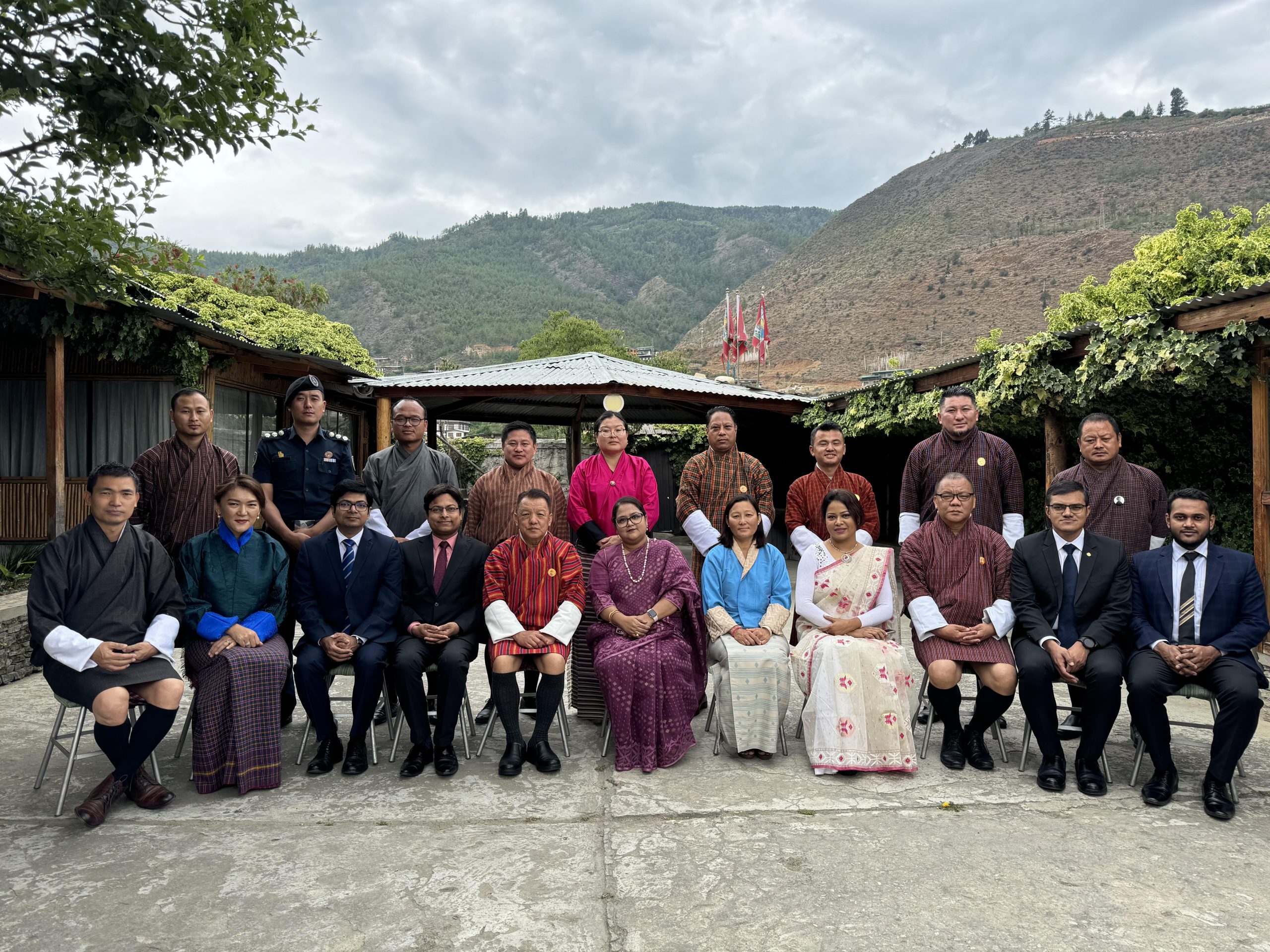 Delegation from Bhutan and Bangladesh